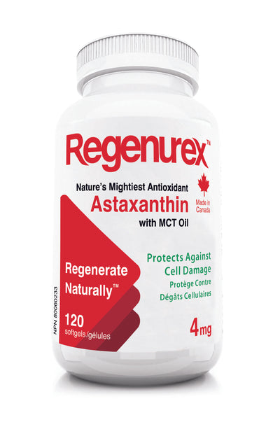Canadian Astaxanthin - 4 mg with MCT Oil